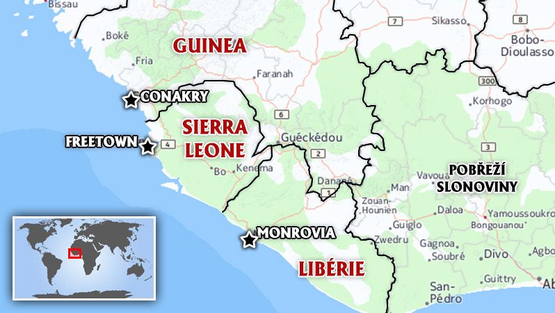 V Guineji probíhá převrat